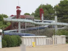 L’ex parco acquatico di viale Lepanto a Porto Santa Margherita (foto Bortoluzzi)