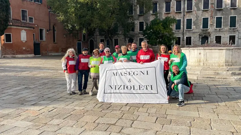 I volontari dell’associazione Masegni e Nizioleti