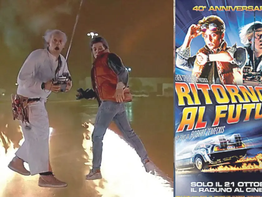 Una delle scene più celebri e la locandina del film