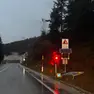 I semafori rossi scattati poco fa lungo l'Alemagna a San Vito