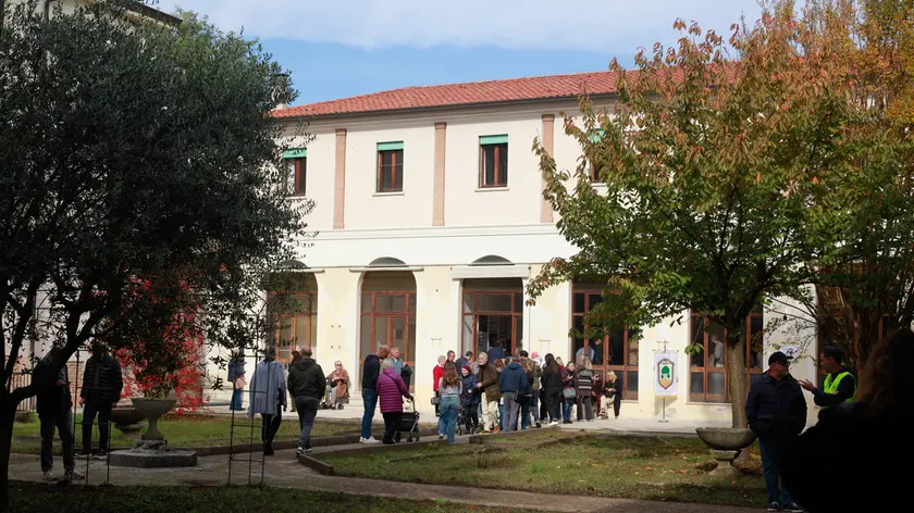 Un momento della visita. Foto Pòrcile