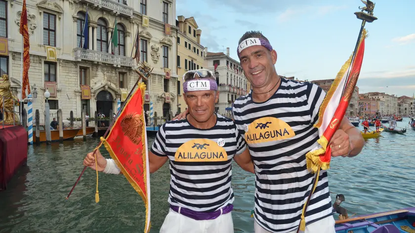 Rudi Vignotto e Giampaolo D’Este vincitori della Regata Storica nel 2018