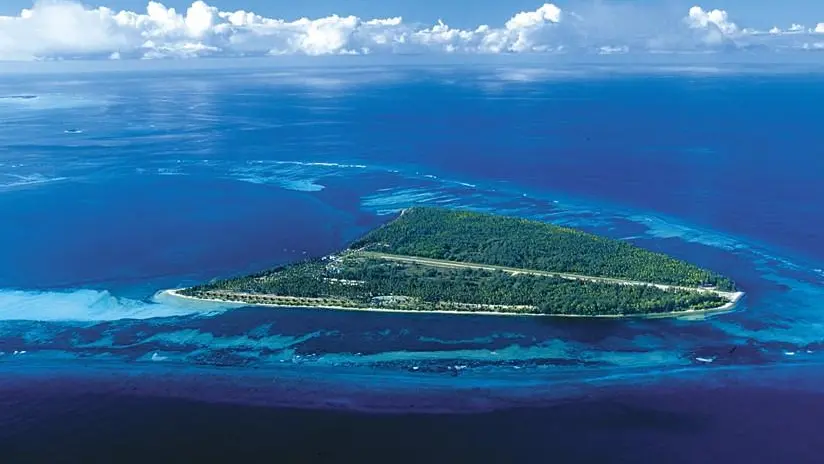 Un isolotto nel paradiso delle Seychelles