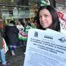 Una delle tante proteste che si sono tenute in centro a Mestre per il rinnovo del contratto di lavoro