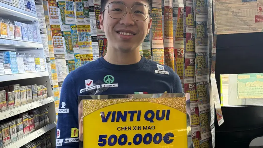 La vincita da mezzo milione di euro