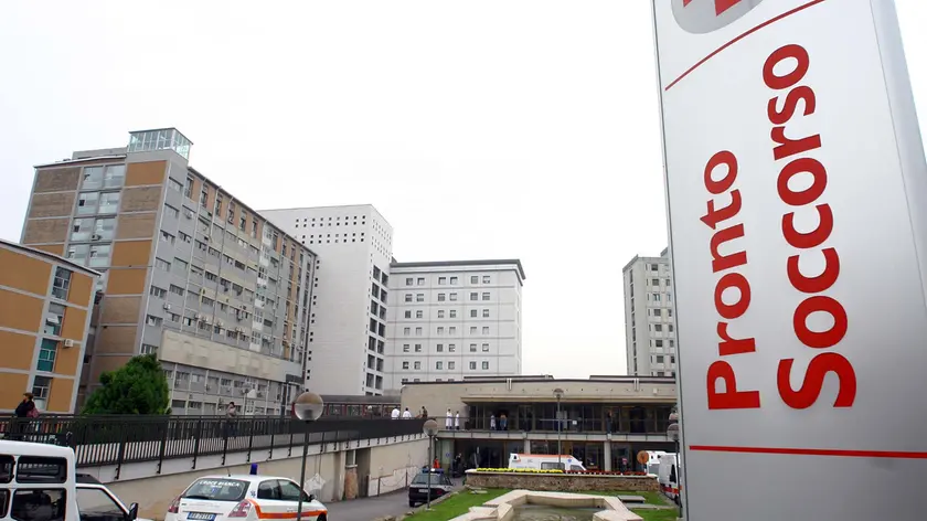 L'ingresso dell'Azienda ospedaliera di Padova