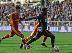 Un momento della partita. Foto Editoriale Report