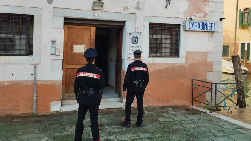 La stazione carabinieri di Cannaregio a Venezia