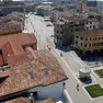 Mestre, piazza Ferretto vista dall'alto