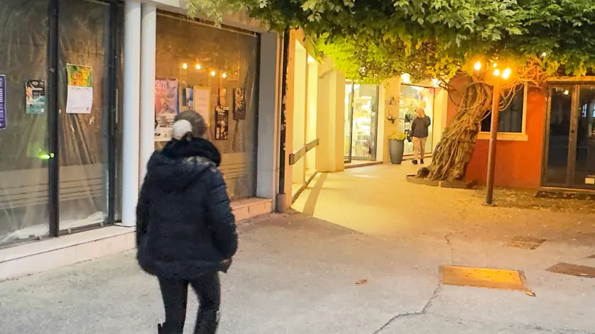 Calle Legrenzi, in fondo la corte