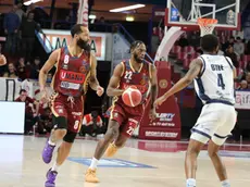 Un momento della partita. Foto Pòrcile