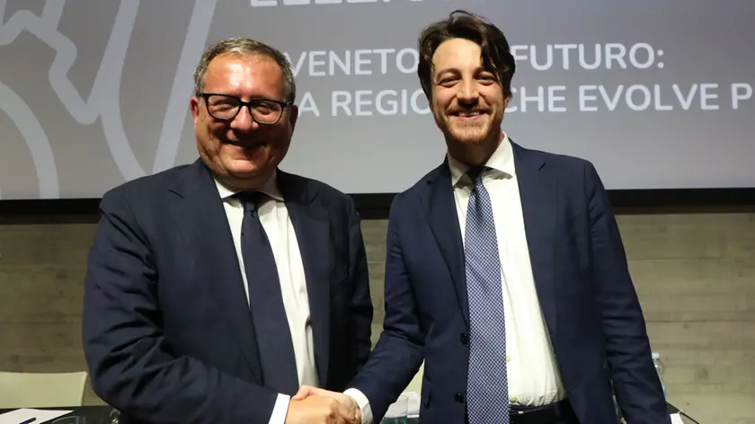 Giovanni Manildo e Alberto Stefani