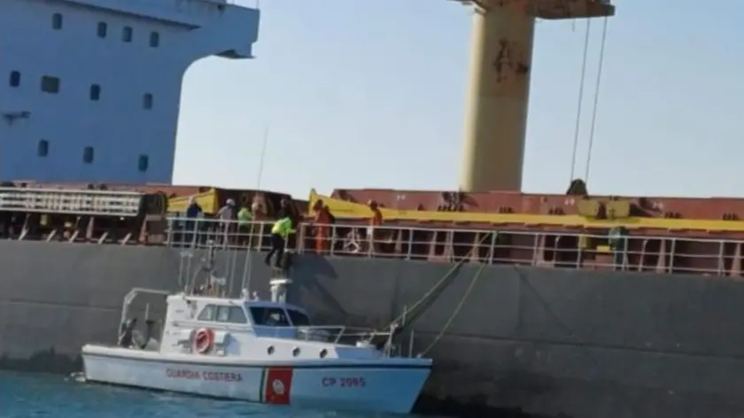 L'intervento della guardia costiera