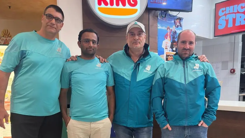 I rider in sciopero a Portogruaro