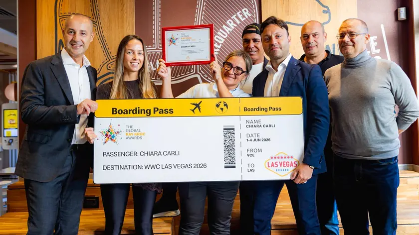 Chiara Carli premiata con il Global Ray Kroc Award 2026