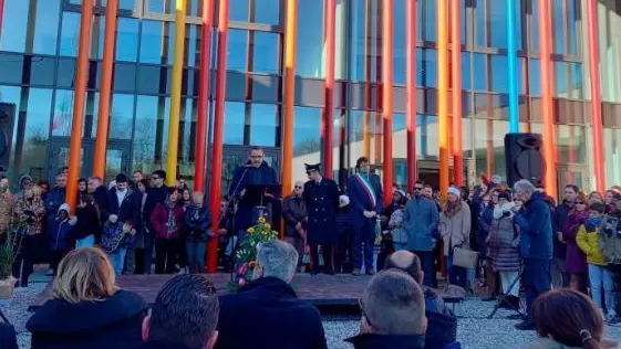 L'inaugurazione della nuova scuola primaria di Scorzè