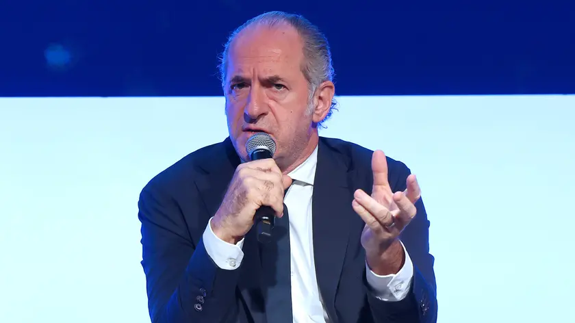 Luca Zaia in una foto d'archivio