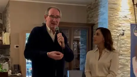 Giancarlo Galan con Elena Cappellini