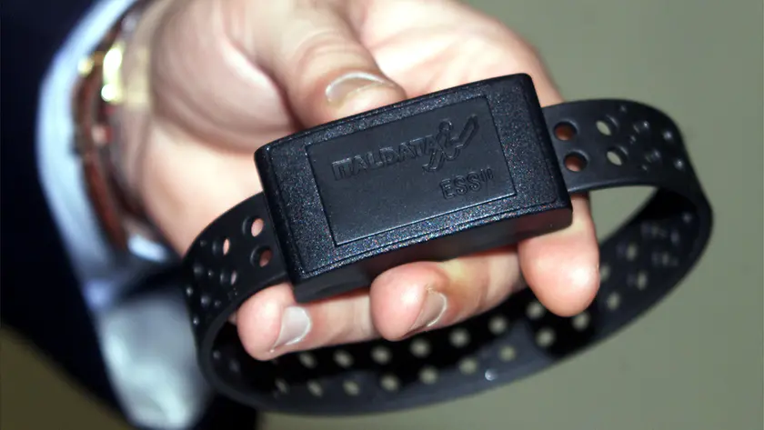 Un braccialetto elettronico