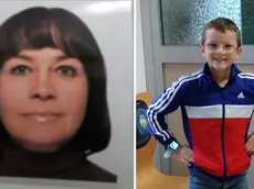 A sinistra Olena Stasiuk, a destra Giovanni Trame