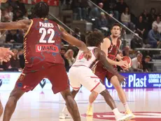 Un momento della partita. Foto Editoriale Report