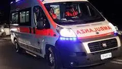 La donna è stata soccorsa da un'ambulanza del Suem