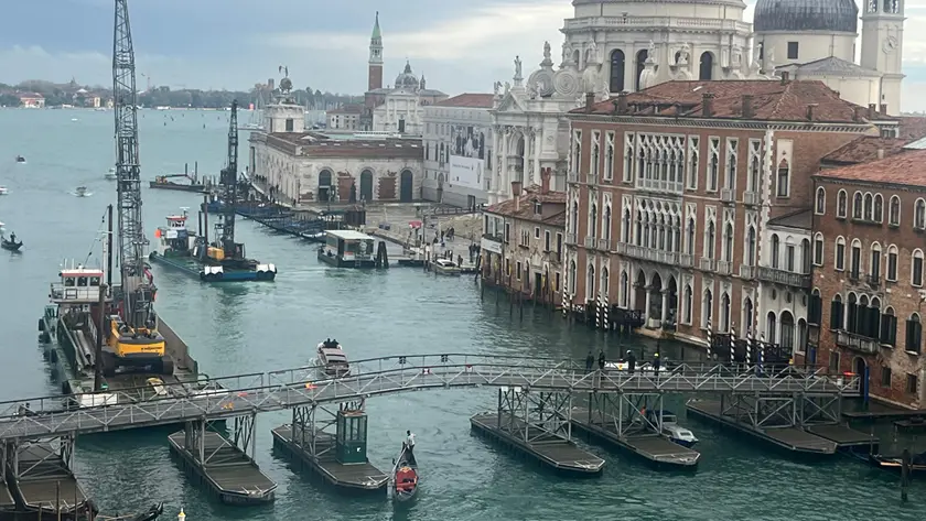 Il ponte votivo per la Madonna della Salute