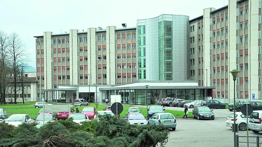 L’ospedale Santa Maria del Prato di Feltre (foto di archivio)