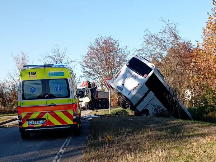 I soccorsi sul luogo dell'incidente