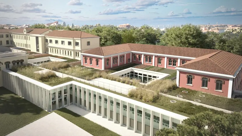 Un rendering del progetto