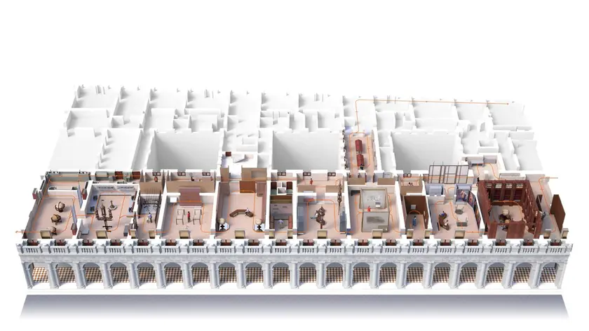 Un rendering del progetto