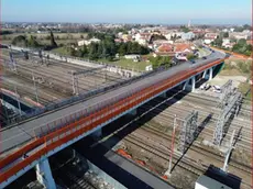 Il cavalcavia di via Trieste