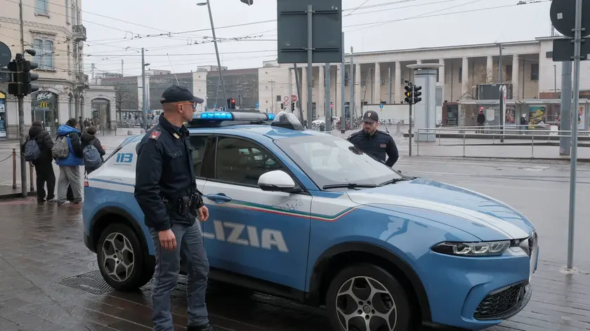 La polizia in stazione a Padova