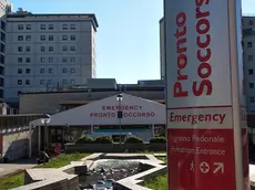 L'ingresso del Pronto soccorso dell'Azienda Ospedale-Università di Padova