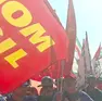 Una manifestazione della Fiom a Venezia