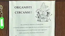 L'avviso affidsso dal parroco