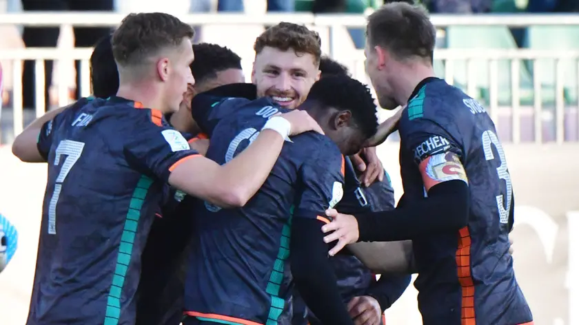 Un momento della partita. Foto Interpress