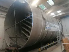 Nella notte tra il 4 e il 5 dicembre il trasporto eccezionale per Marchi Industriale