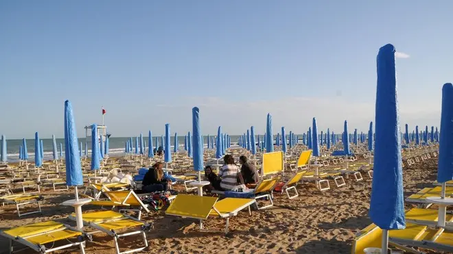 La spiaggia di Jesolo