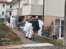 Il luogo in cui è stata rinvenuta la donna, a Torri di Quartesolo