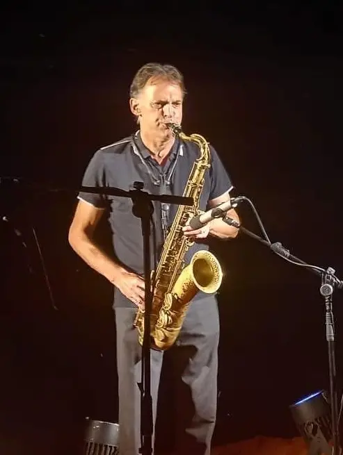 Mauro Darpin in una serata musicale