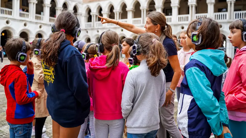 Studenti in gita a Venezia