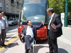 L’ex assessore Renato Boraso con il sindaco Brugnaro