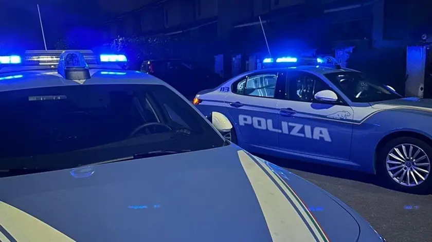 Le volanti della Polizia a Mestre