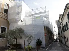 Il cantiere dell’Israa a Borgo Mazzini a Treviso