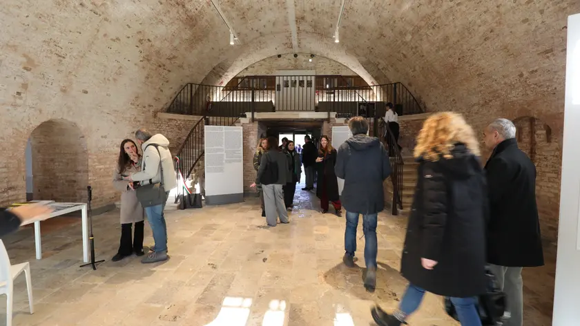 L'inaugurazione al forte Marghera