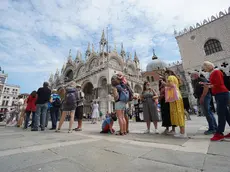 Turisti in piazza San Marco