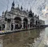 Acqua alta in piazza San Marco