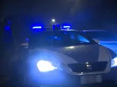 L'intervento della Polizia