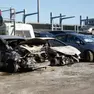 Le due auto distrutte dalle fiamme ora sono sotto sequestro